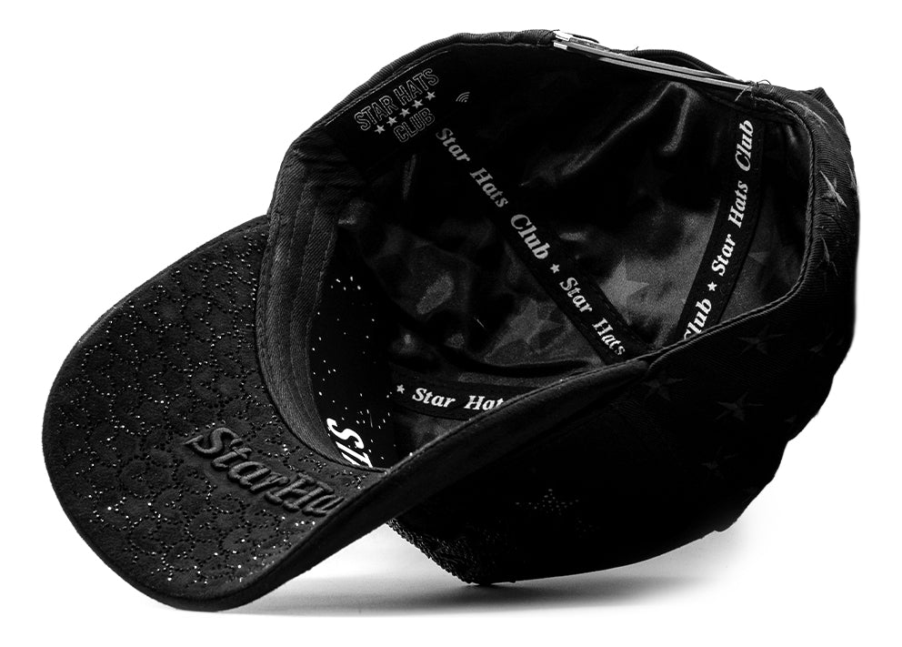 Star Hats Club District Total Black
