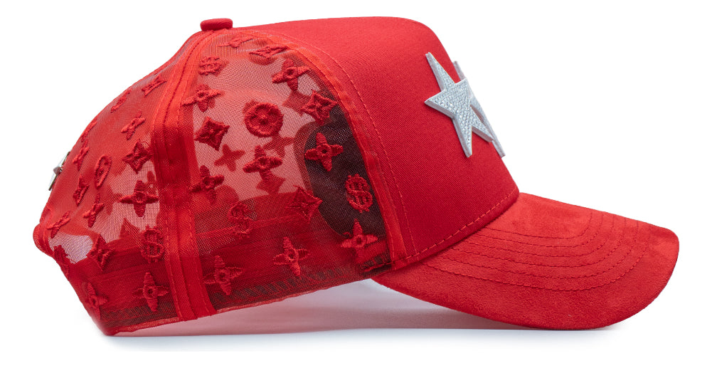 Star Hats Club Triple Stars Red