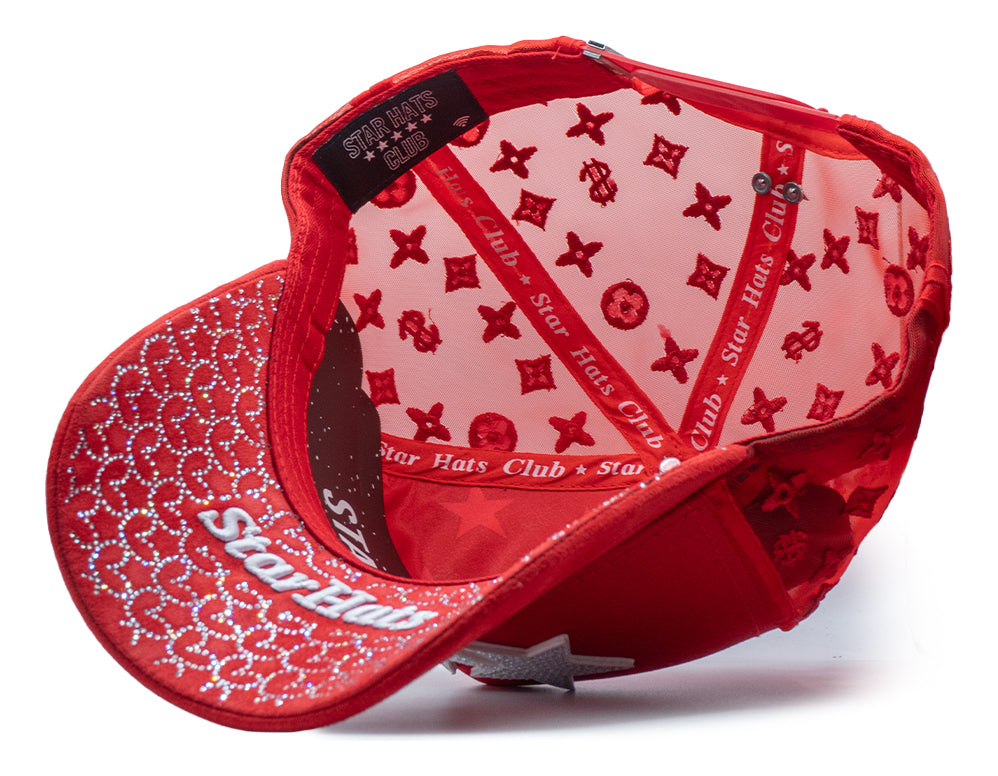 Star Hats Club Triple Stars Red