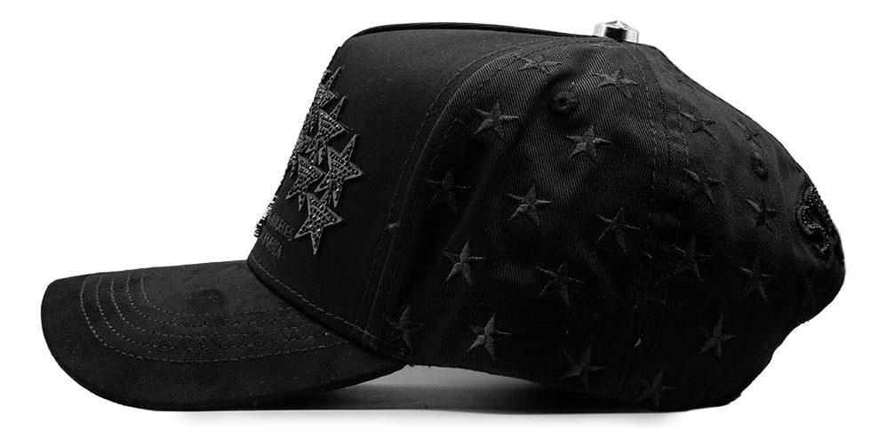 Star Hats Club District Total Black