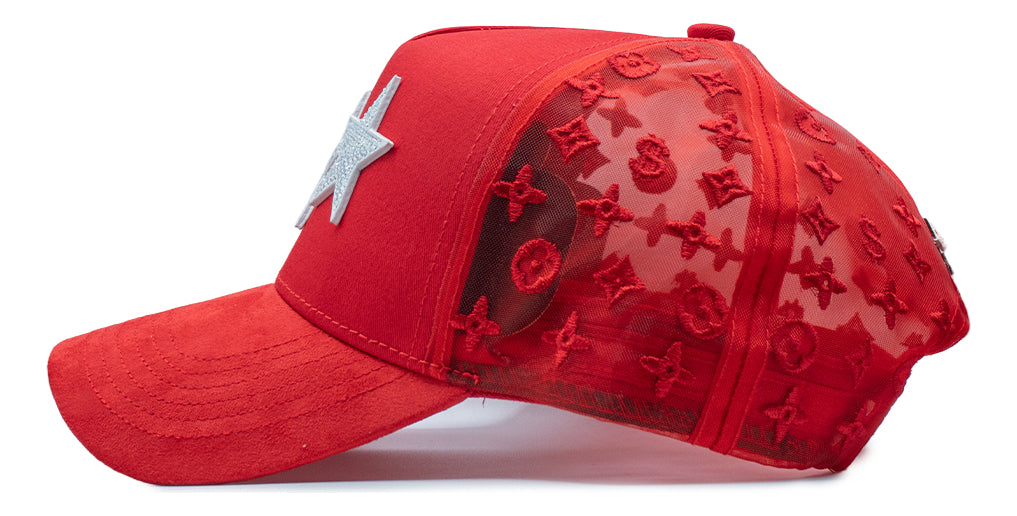 Star Hats Club Triple Stars Red
